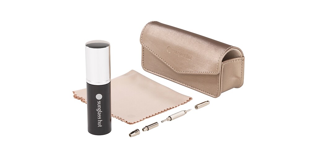 Sunglass Hut Collection AHU0007CK CARE KIT PAROS & Shiny Black