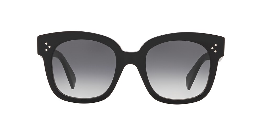 Celine CL4002UN 54 Smoke Brown & Black Sunglasses | Sunglass Hut 