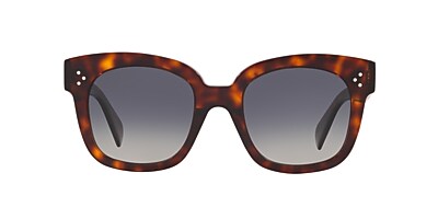 Celine CL4002UN 54 Smoke Brown & Tortoise Polarized Sunglasses 
