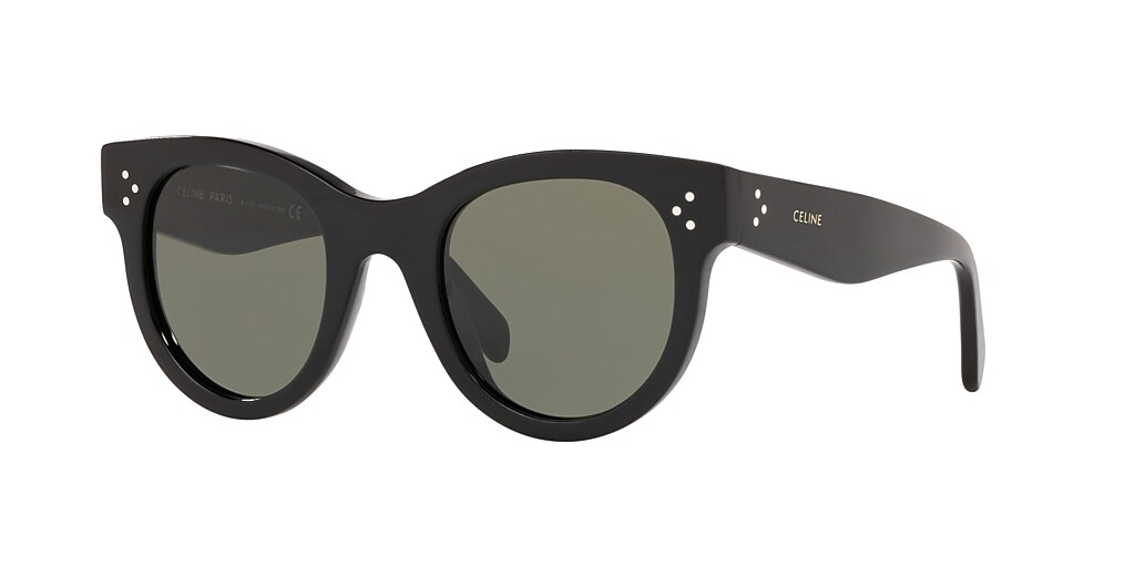 Celine CL4003IN 48 Smoke Brown & Black Sunglasses | Sunglass Hut USA