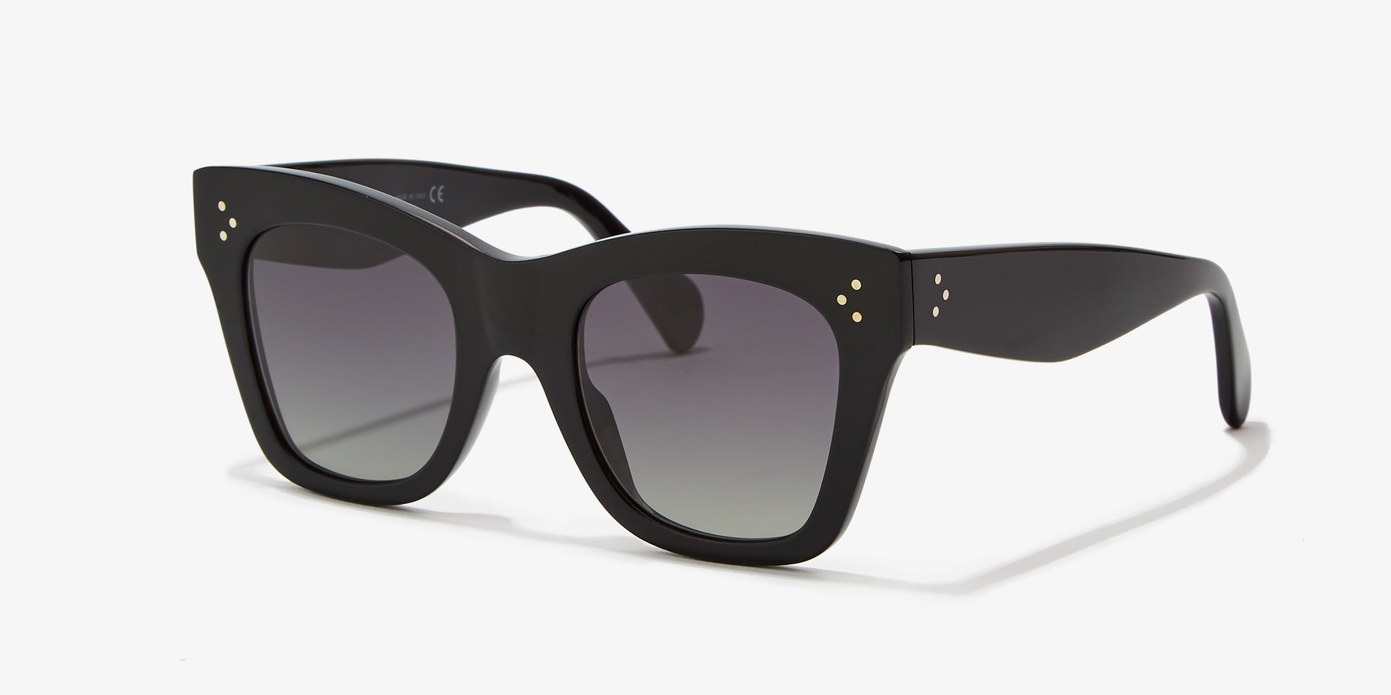 Black Triomphe cat-eye acetate sunglasses | Celine Eyewear | MATCHES UK