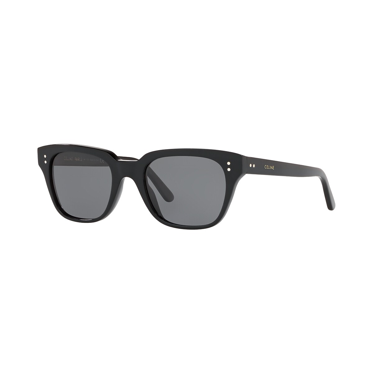 Celine CL40061I 51 Grey Polar & Black Shiny Polarized Sunglasses