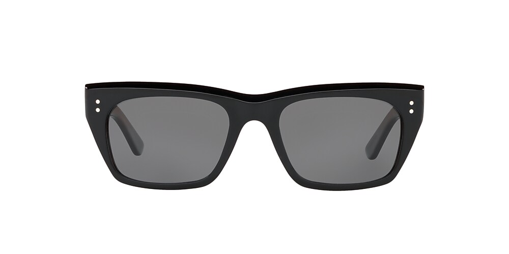 Celine CL40060I 53 Grey Polar Black Shiny Polarized Sunglasses