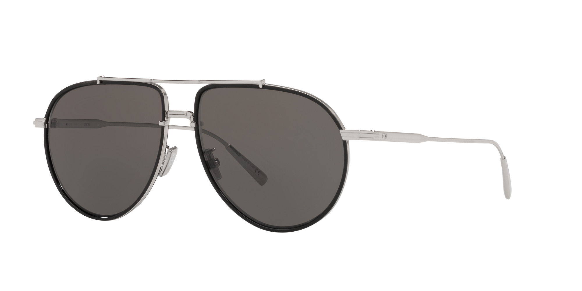 Dior Black SoReal Split Lens Sunglasses  Blue Spinach