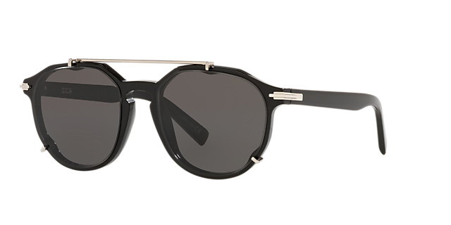 DIOR DiorBlackSuit RI 56 Smoke & Black Sunglasses | Sunglass