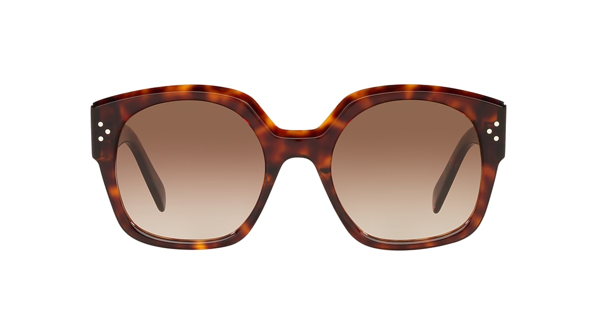 Celine CL40168I XXS (55 23) with Brown lenses and Tortoise frame