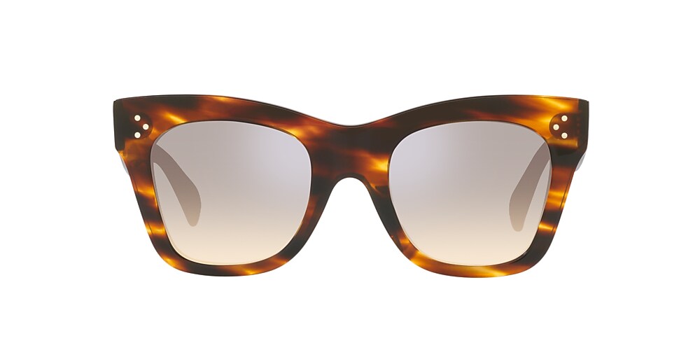 Celine tortoise outlet cat eye sunglasses