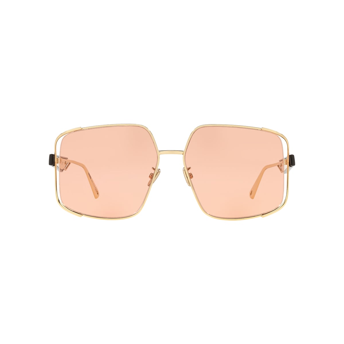 DIOR ArchiDior S1U B0E0 61 Pink & Gold Sunglasses | Sunglass Hut USA