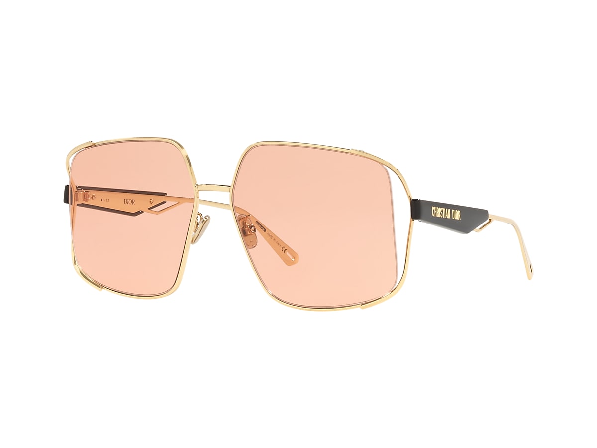 DIOR ArchiDior S1U B0E0 61 Pink & Gold Sunglasses | Sunglass Hut USA