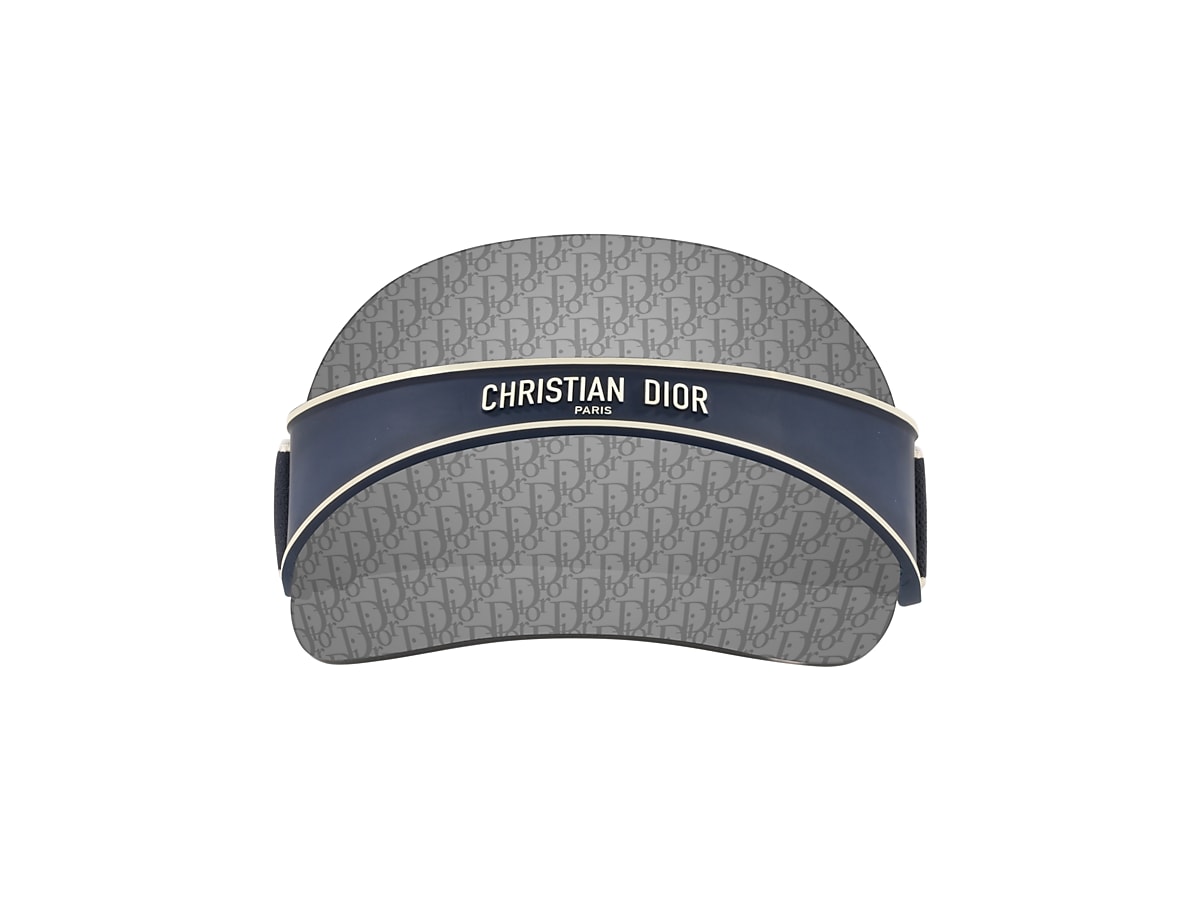 DIOR ティオルクラフ V1U ハイサ DIORCLUBV1U 31B8 DiorClub V1U Blue Dior Oblique Visor | DIOR
