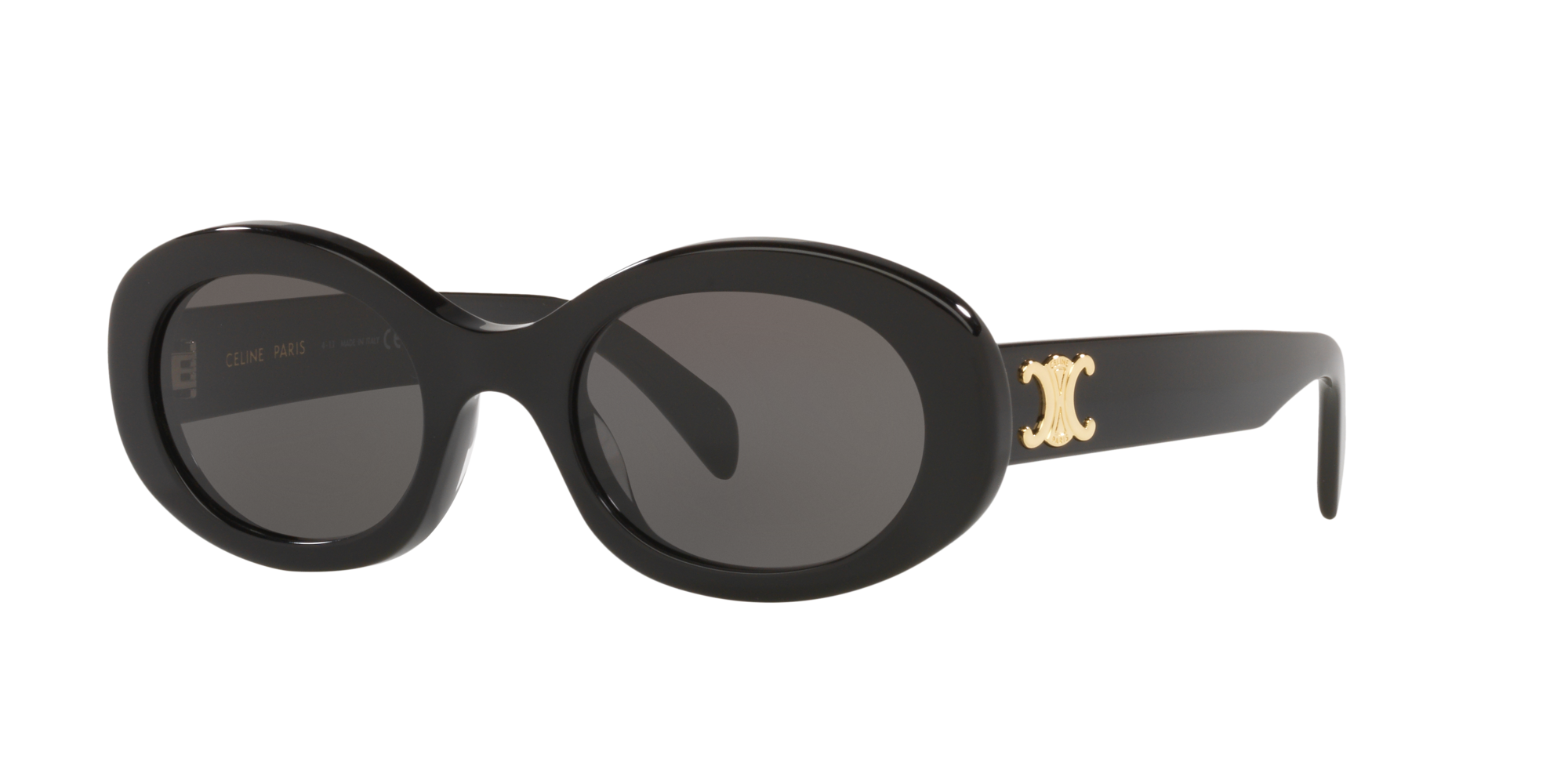 Celine Triomphe Cat-eye Acetate Sunglasses in Black | Lyst