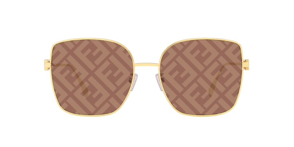 Fendi on sale sunglasses brown