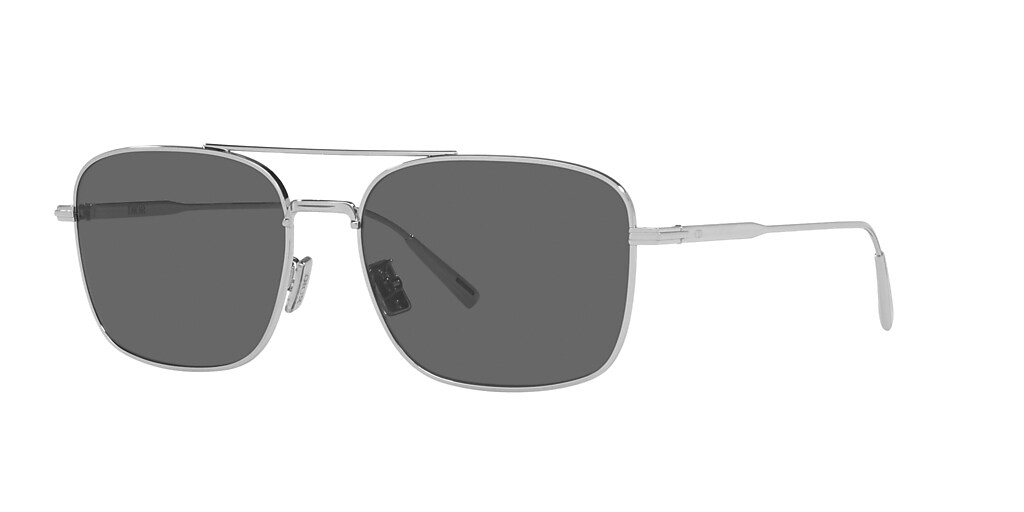 DIOR DiorBlackSuit N1F 60 Grey & Silver Sunglasses | Sunglass Hut USA