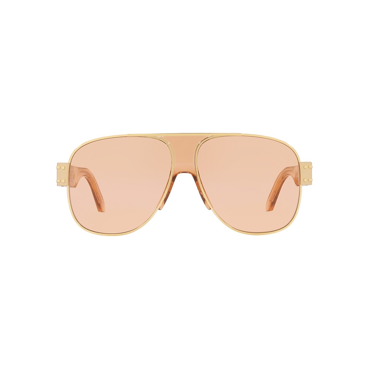 DIOR DiorSignature A3U XL 61 13 with Pink lenses and Gold frame Sunglass Hut