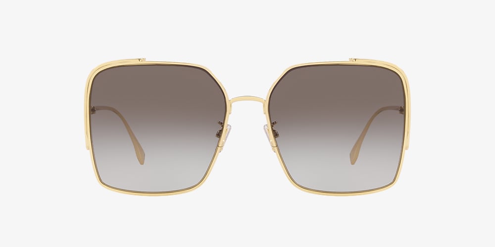 Fendi O'Lock rectangular sunglasses