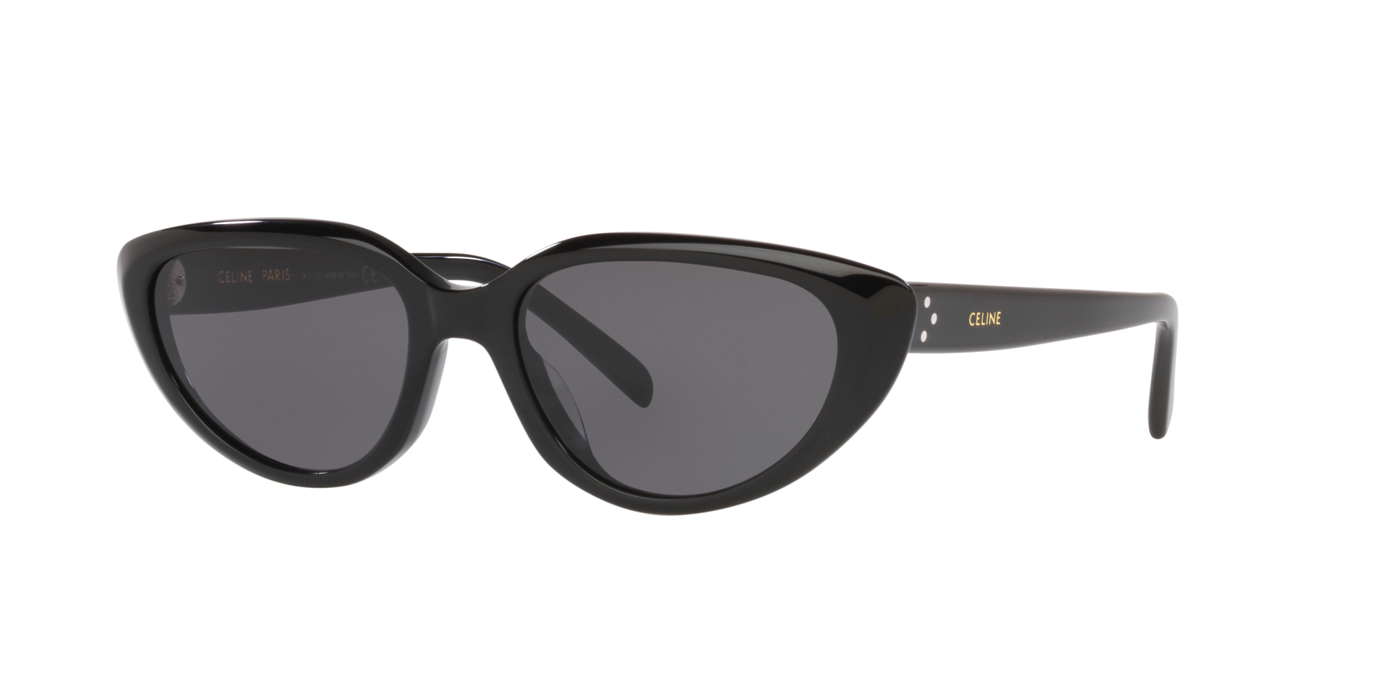 Celine CL40092I 60 Grey & Black Shiny Sunglasses | Sunglass Hut United  Kingdom