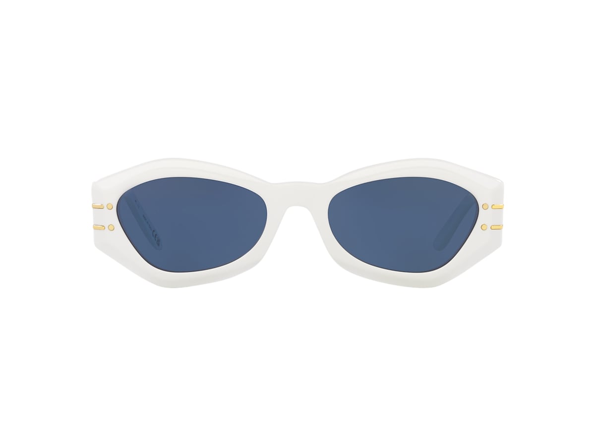 DIOR DiorSignature B1U 55 Blue & White Sunglasses