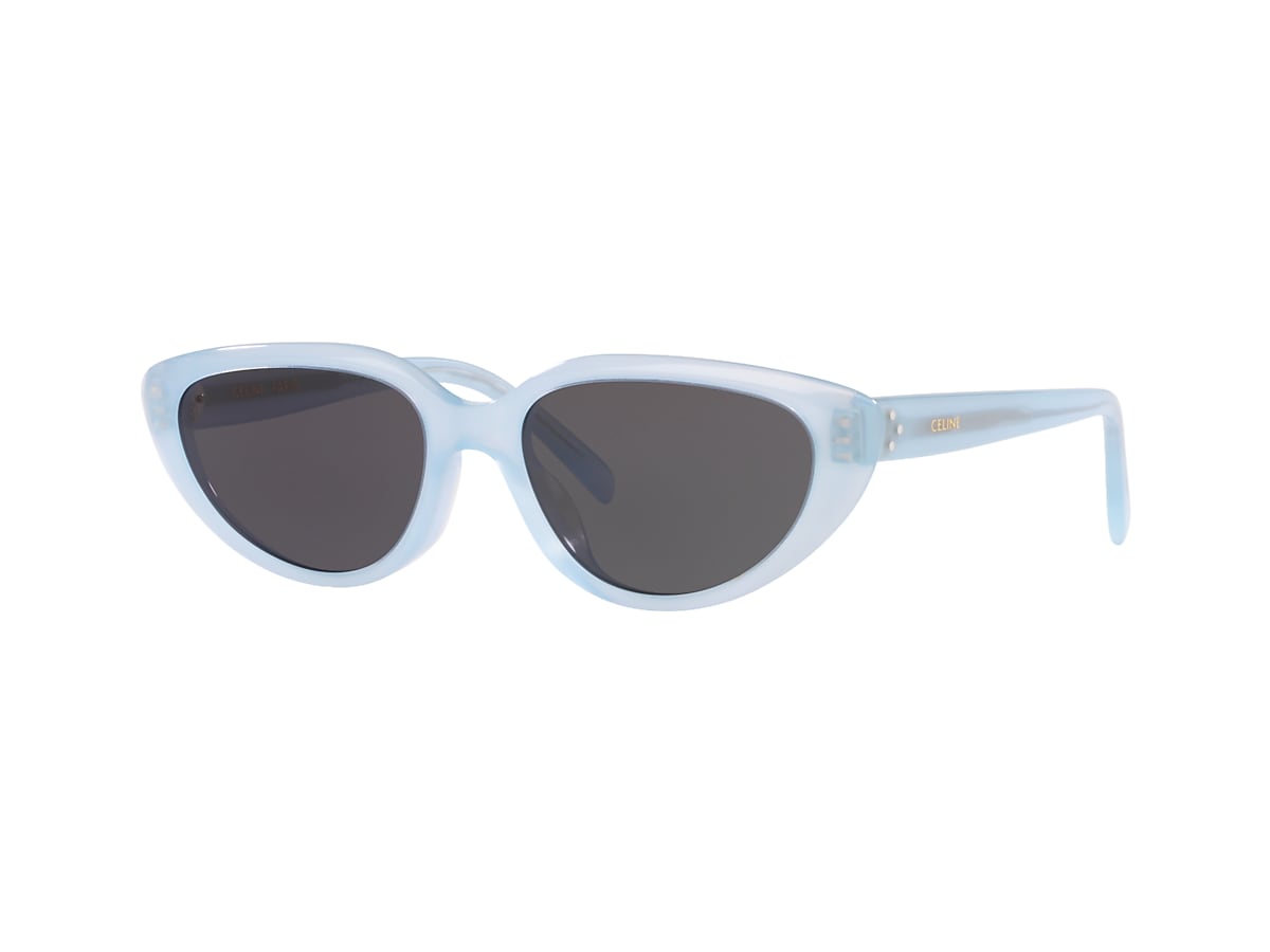 Celine CL40220U 55 Grey & Blue Light Sunglasses