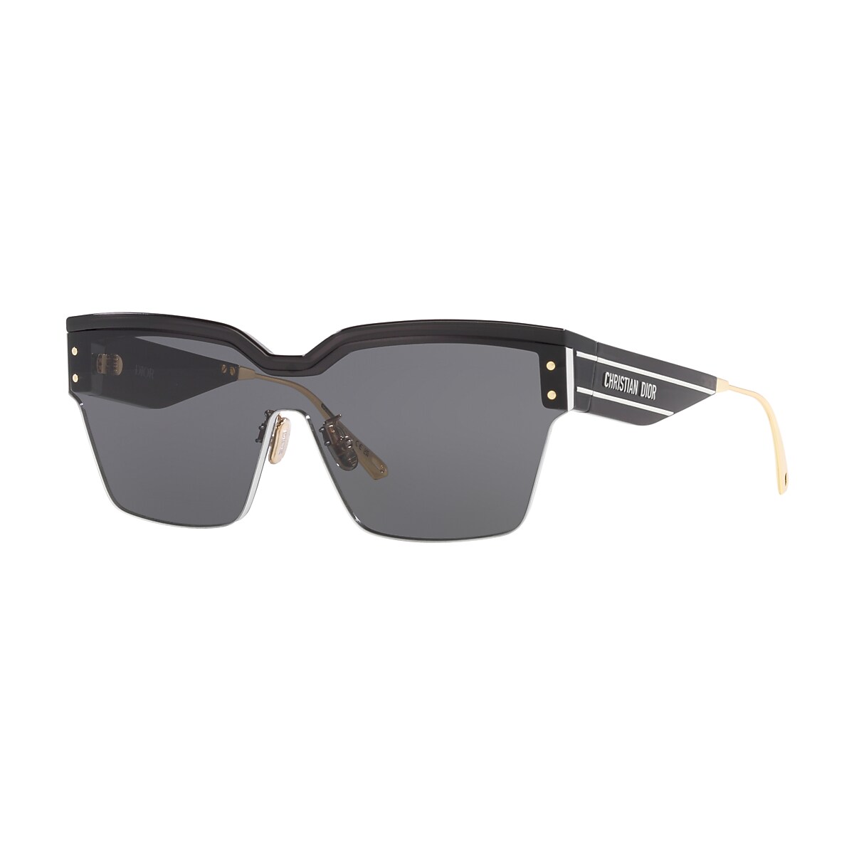 Dior - CD Diamond S4U Gray and Beige Mirrored Square Sunglasses - Men