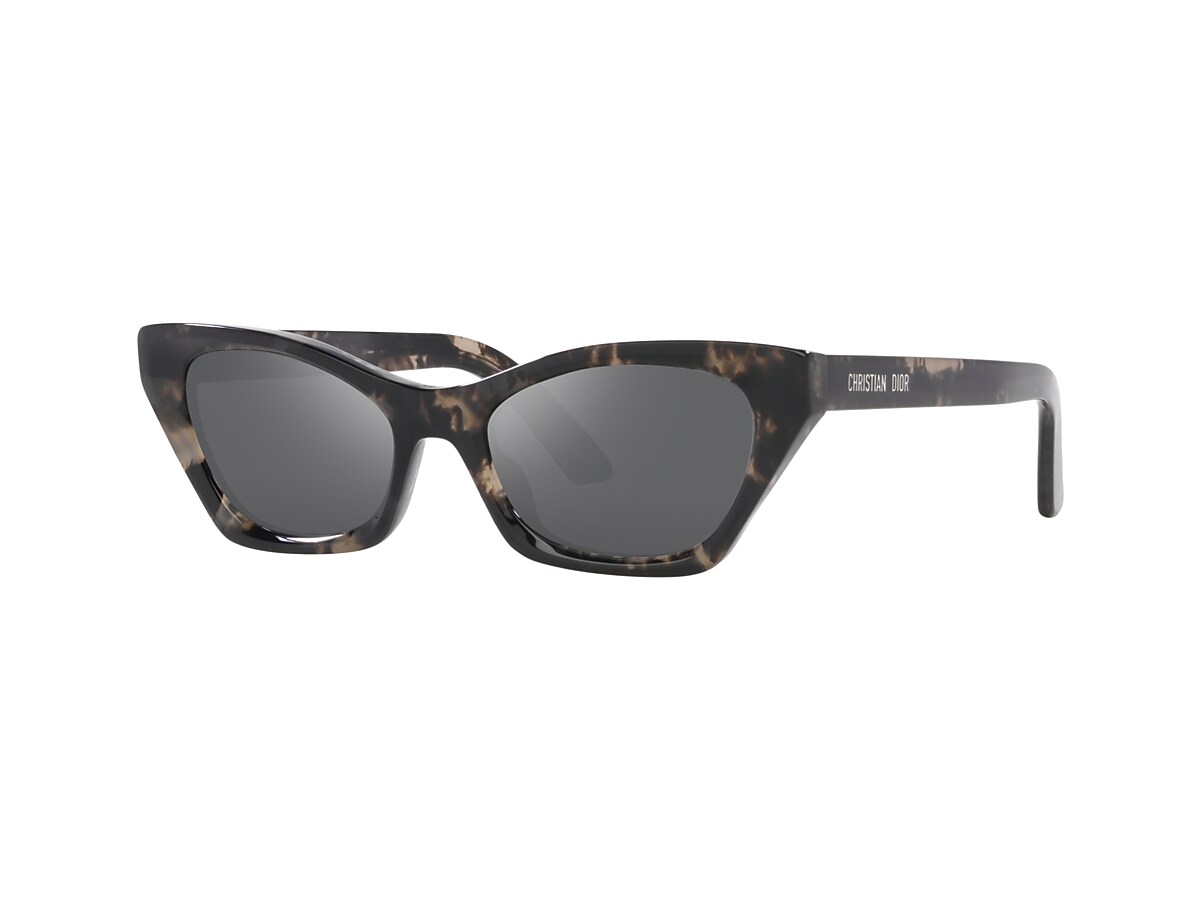 DIOR DiorMidnight B1 53 Grey & Tortoise Sunglasses | Sunglass