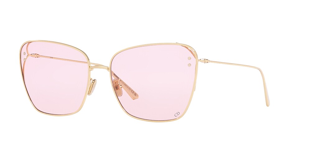 DIOR MissDior B2U 63 Purple & Gold Shiny Sunglasses | Sunglass Hut