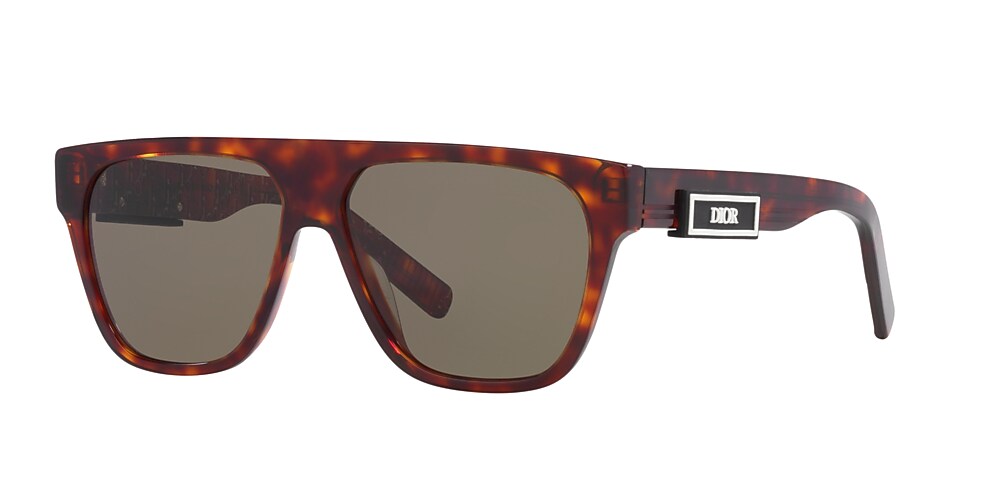 DIOR Dior B23 S3 57 Green & Tortoise Sunglasses | Sunglass Hut USA