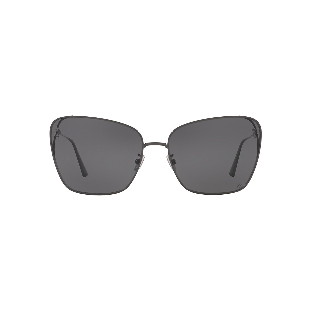 DIOR MissDior B2U Gunmetal Shiny - Woman Luxury Sunglasses, Grey Lens