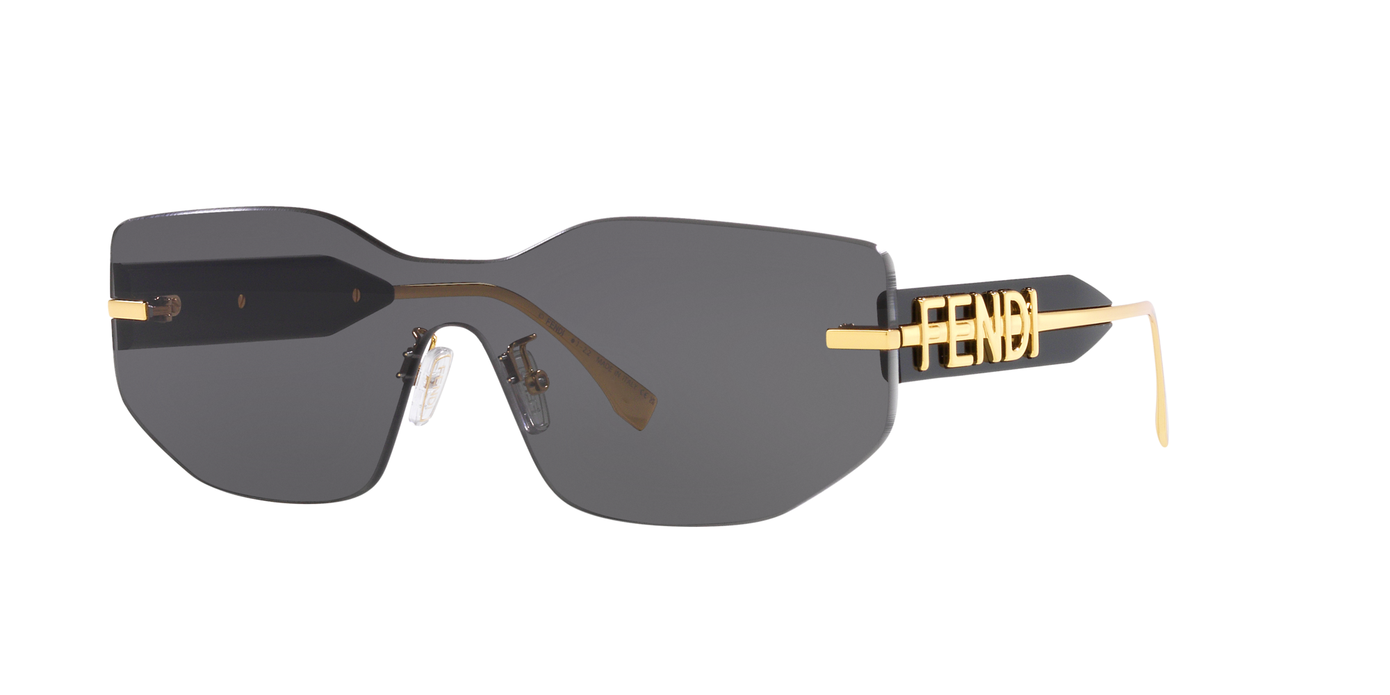 Fendi Woman Sunglass Fe40066u In Grey
