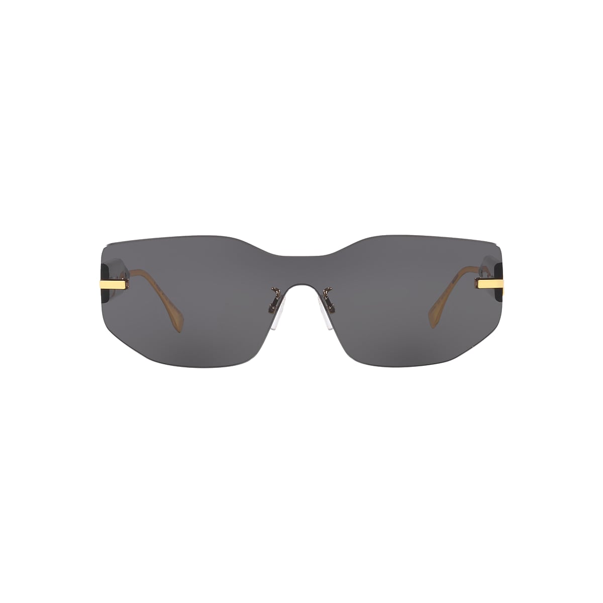 Fendi FE40066U XL (99 - 01) with Grey lenses and Gold frame