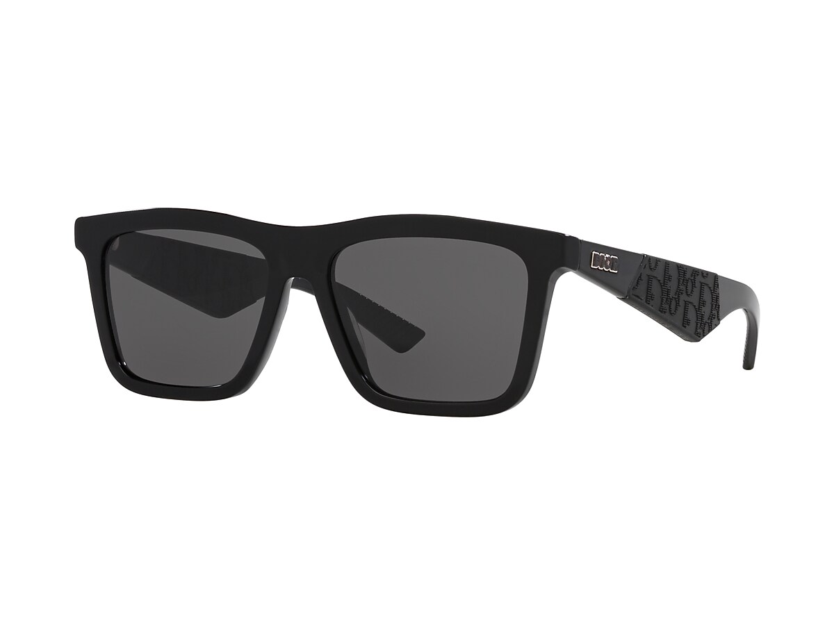 Dior B27 サングラス ブラック DIOR Dior B27 S1I XL (56 - 16) with Green lenses and Black