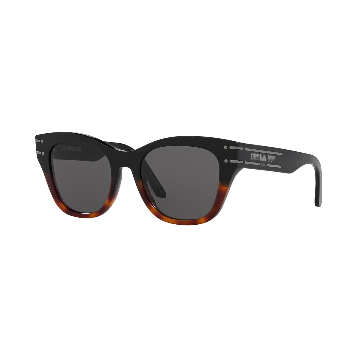Hellere Hovedløse Behandling DIOR CD001651 DiorSignature B4I 55 Blue & Shiny Black Sunglasses | Sunglass  Hut USA