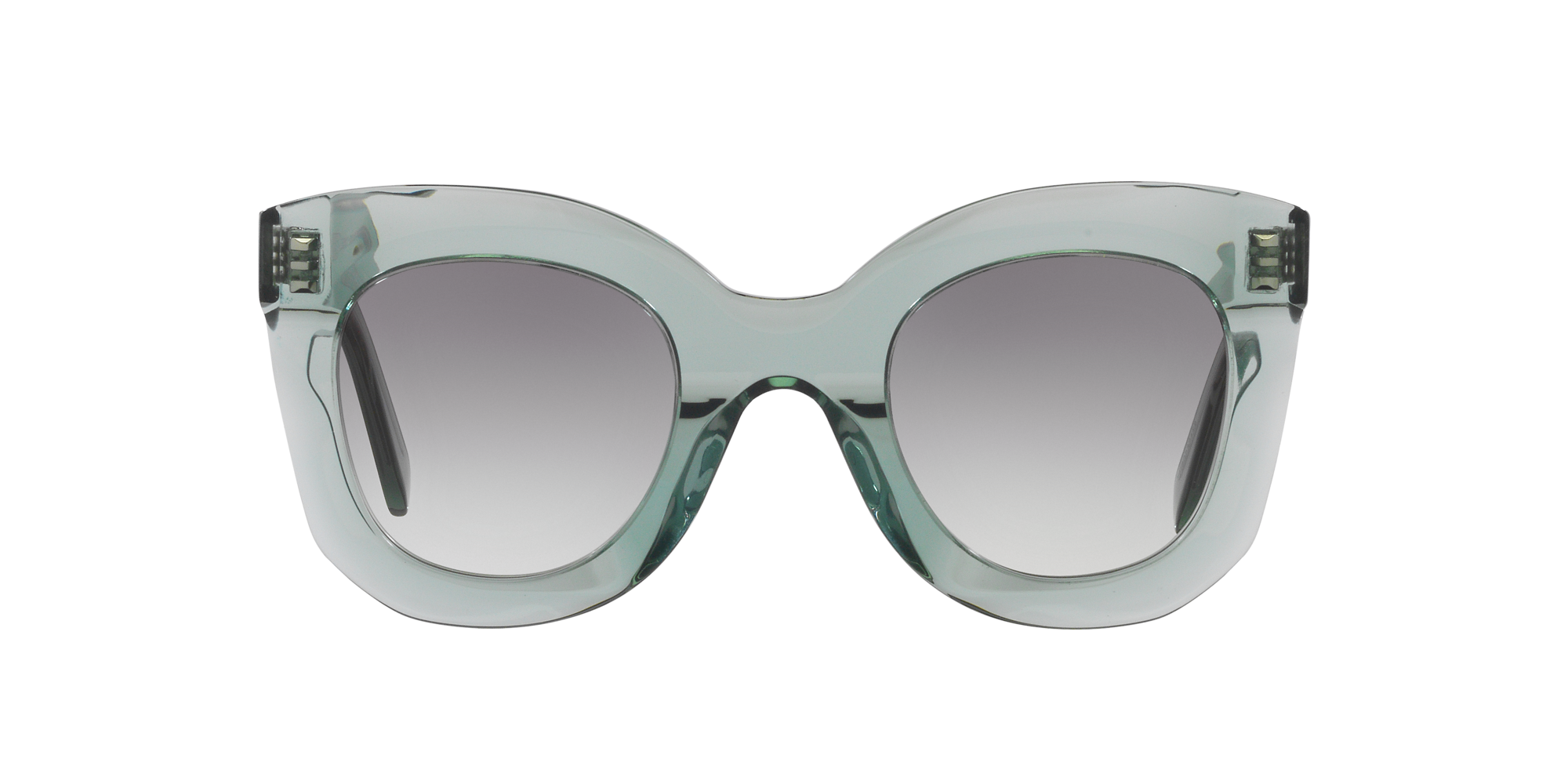 Clear Sunglasses Green Lens - URBANE MUSE CHRIS SMITH®