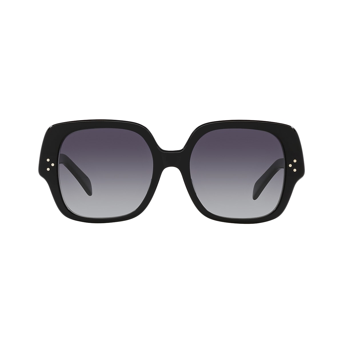 Celine CL40241F 55 Blue & Black Shiny Sunglasses