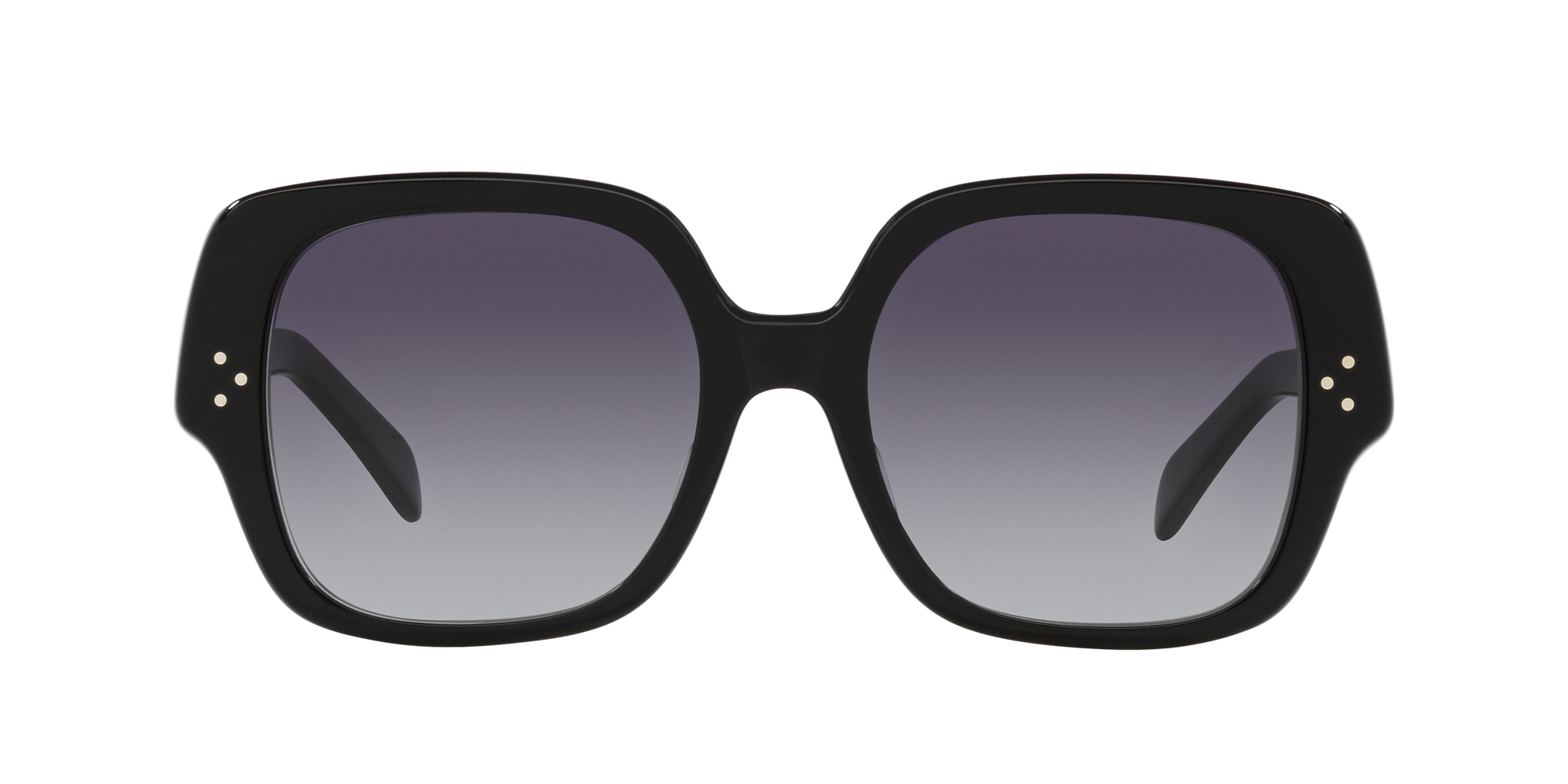 Celine CL40241F 55 Blue & Black Shiny Sunglasses | Sunglass Hut USA