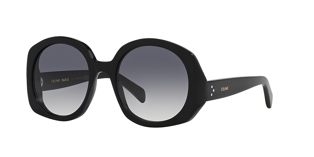 Celine oversized deals round acetate sunglasses