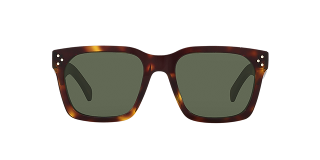 Celine CL40248I 54 Blue & Black Shiny Sunglasses | Sunglass Hut USA