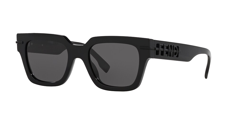 Fendi hotsell black aviators