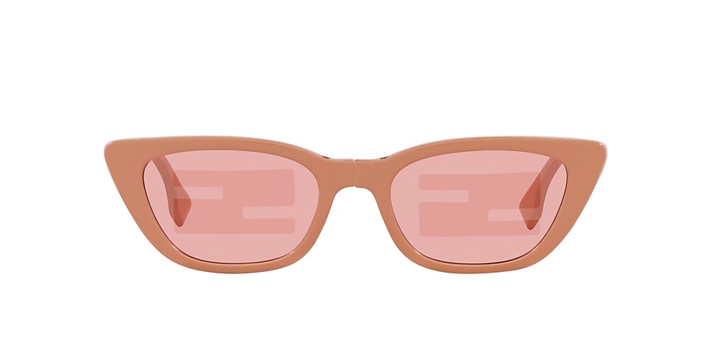 Fendi pink 2024 cat eye sunglasses