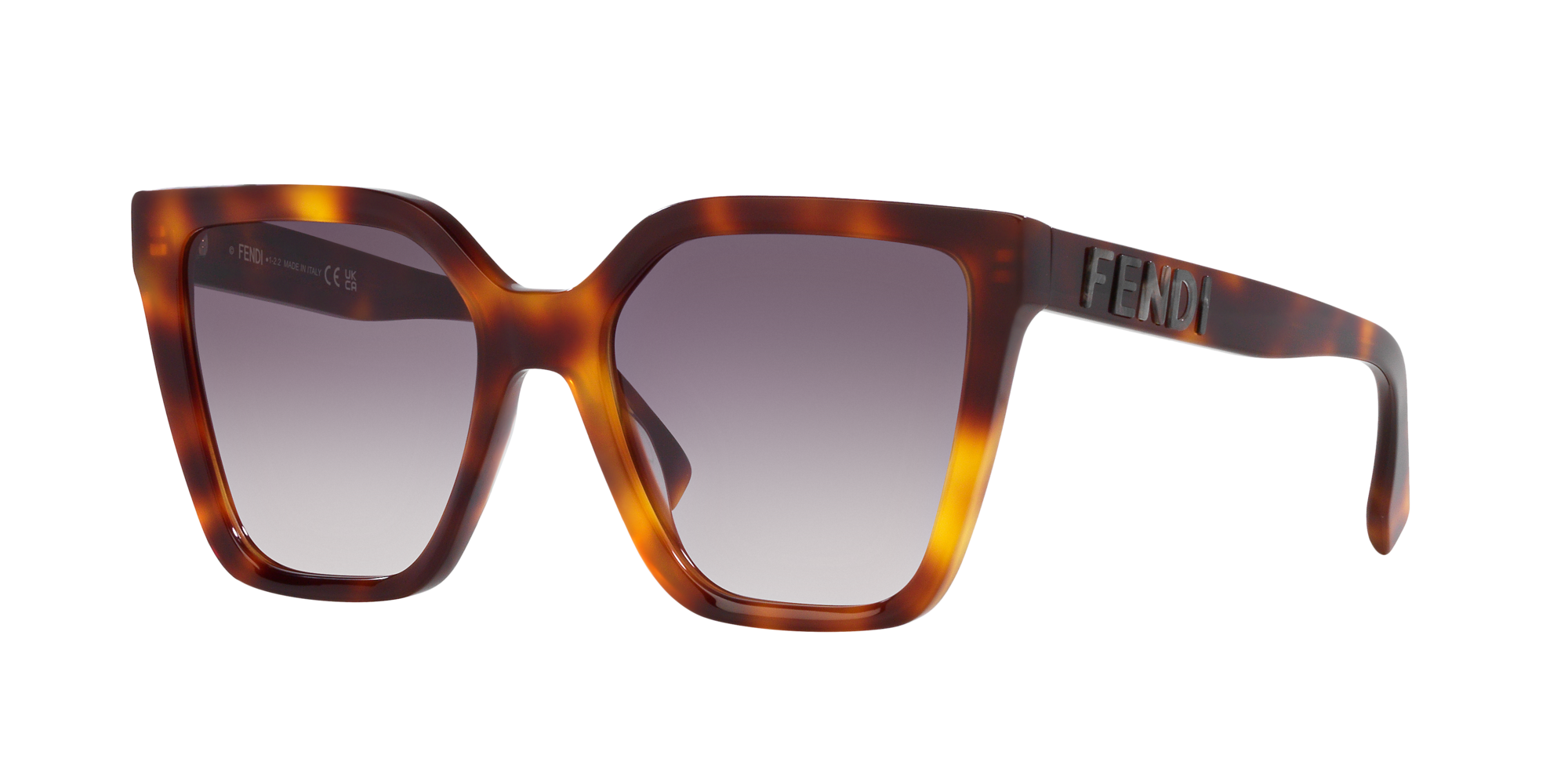 Fendi Woman Sunglass Fe40086i In Grey