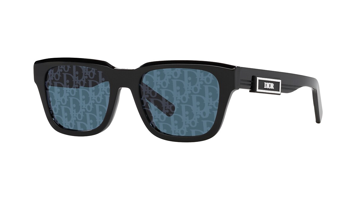 DIOR DiorB23 S1I XXS (53 - 19) with Blue lenses and Black