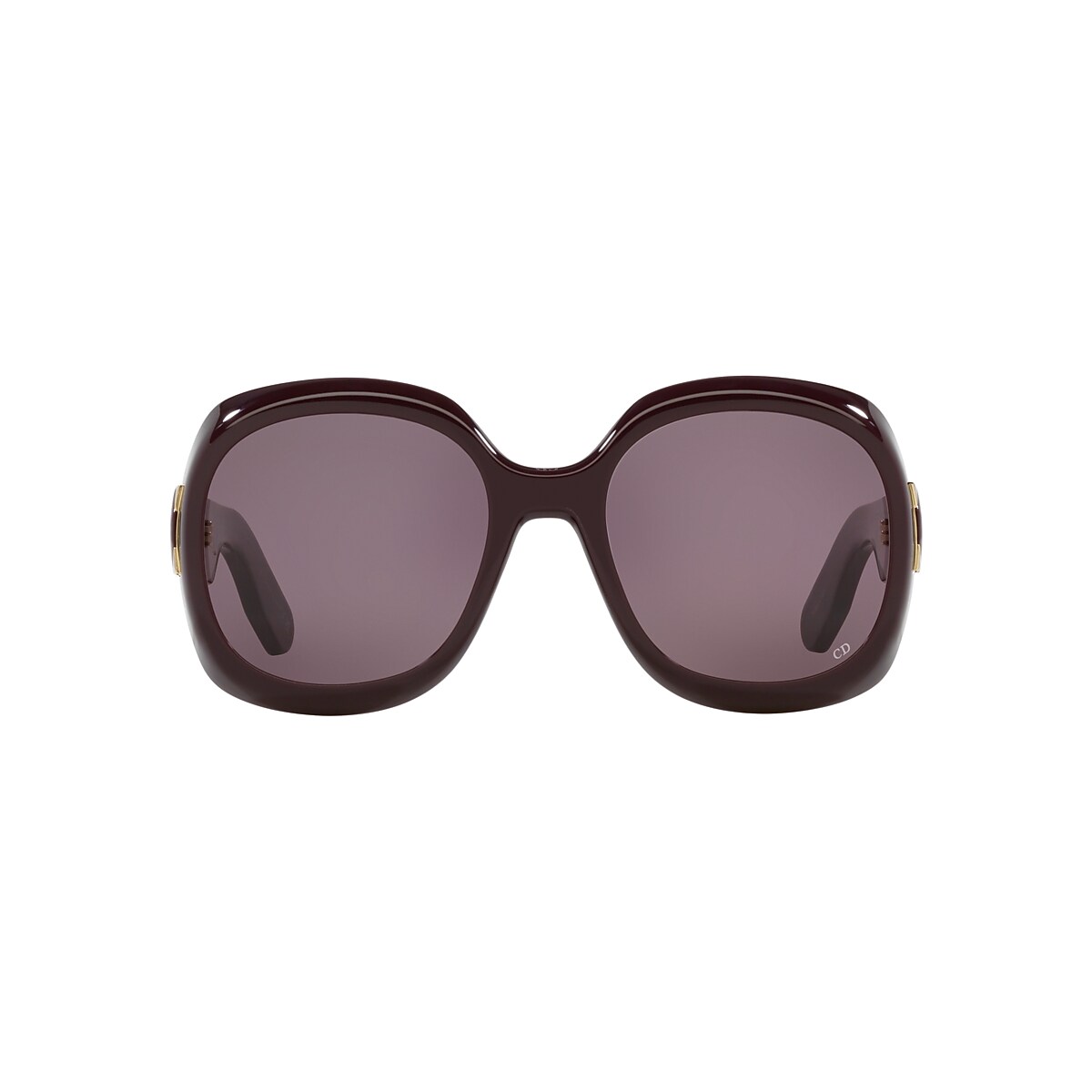 DIOR レクタンクルフレムサンクラス LADY9522S1I 10A0 DIOR Lady 9522 R2I XXS (58 - 21) with Red lenses and Red