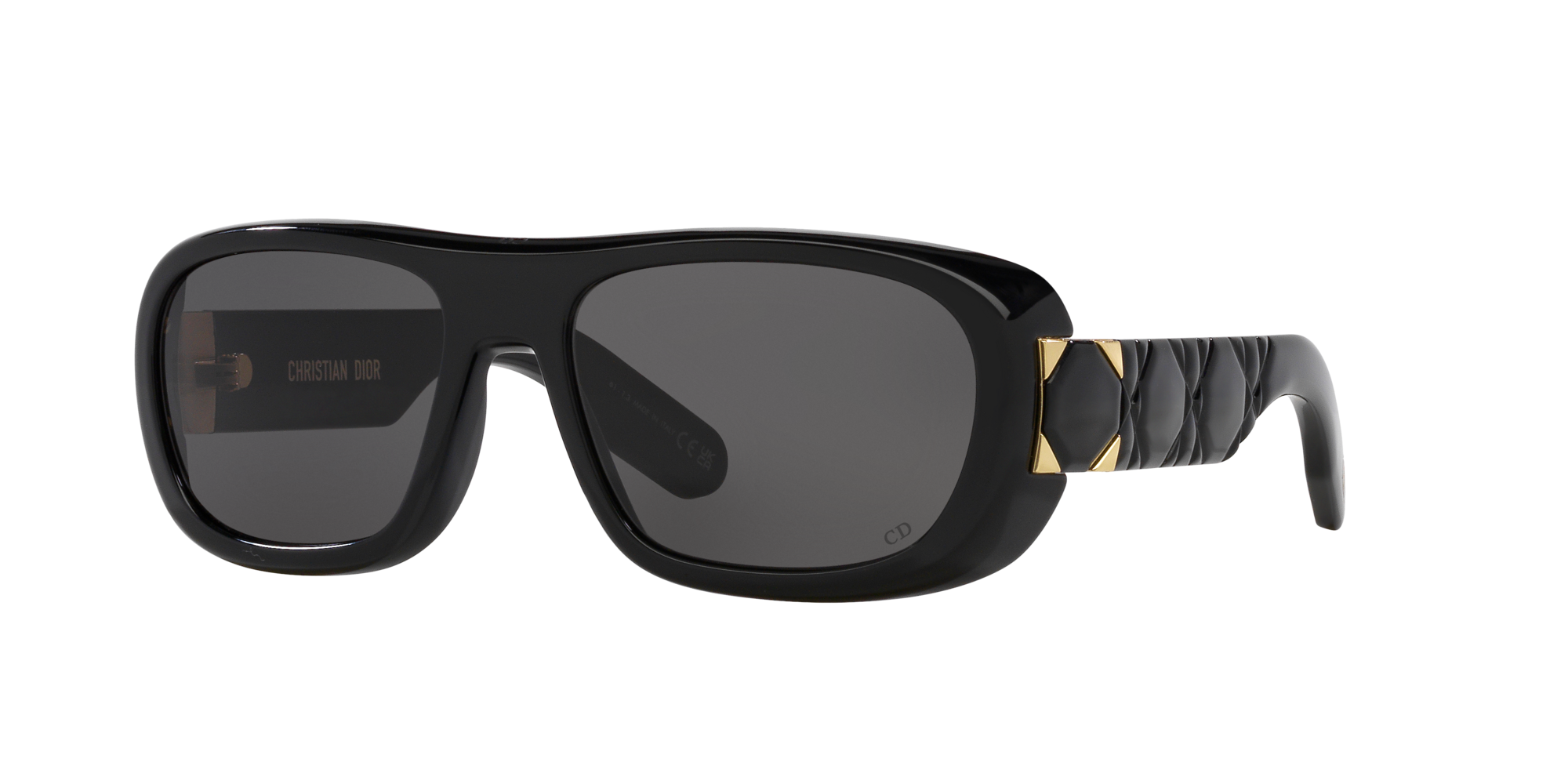 DiorPacific S1U Black Square Sunglasses | DIOR US