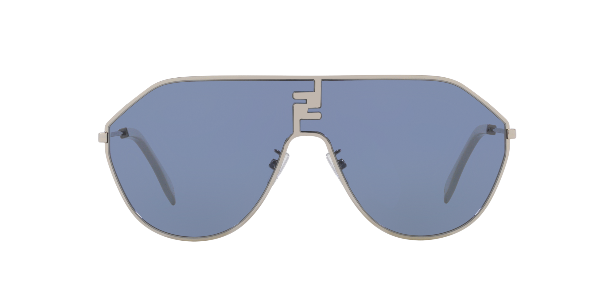 Shop Fendi Man Sunglass Ffmatch In Blue