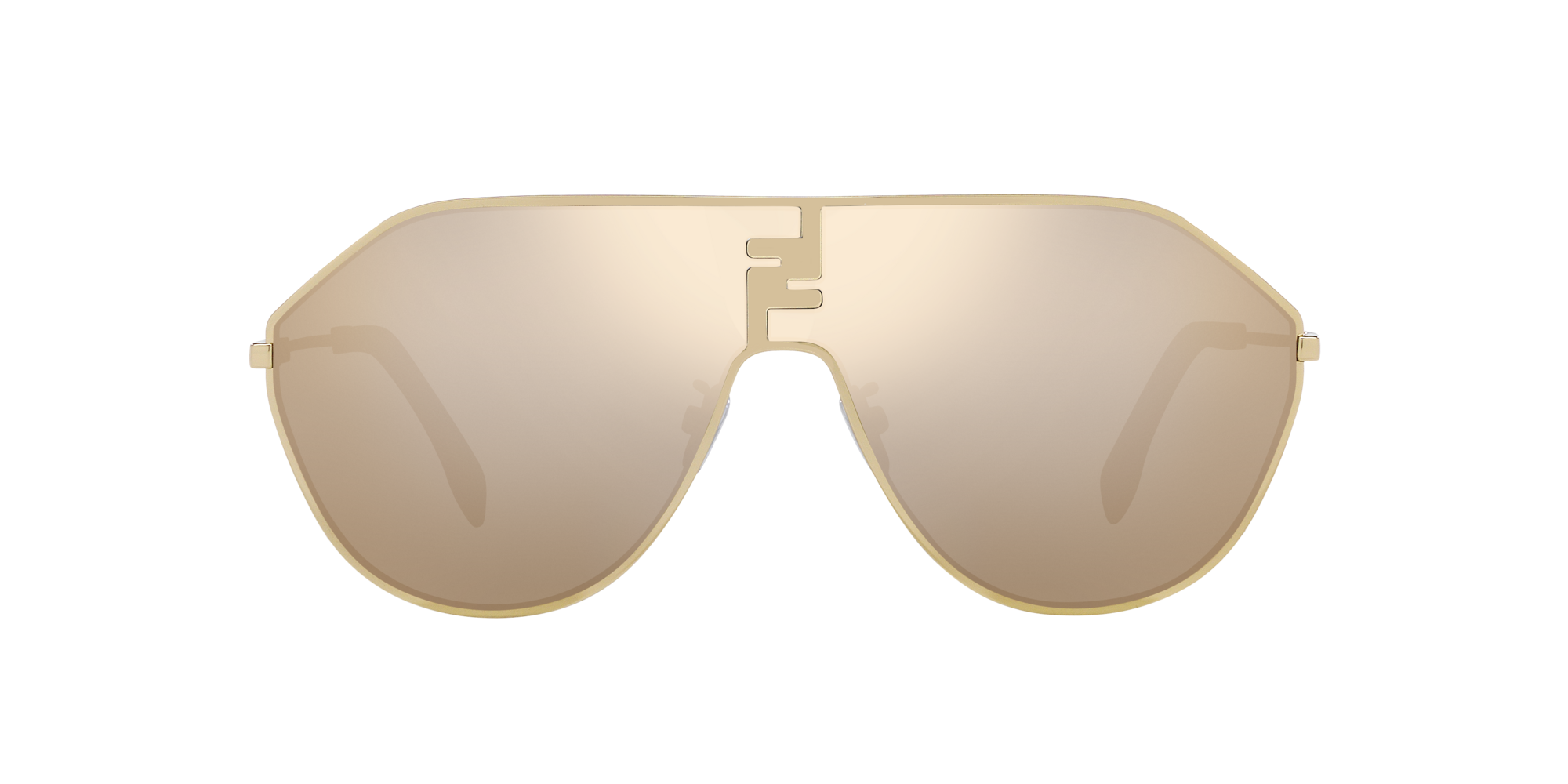 Fendi FE40003U 47 Grey & Black Sunglasses | Sunglass Hut USA