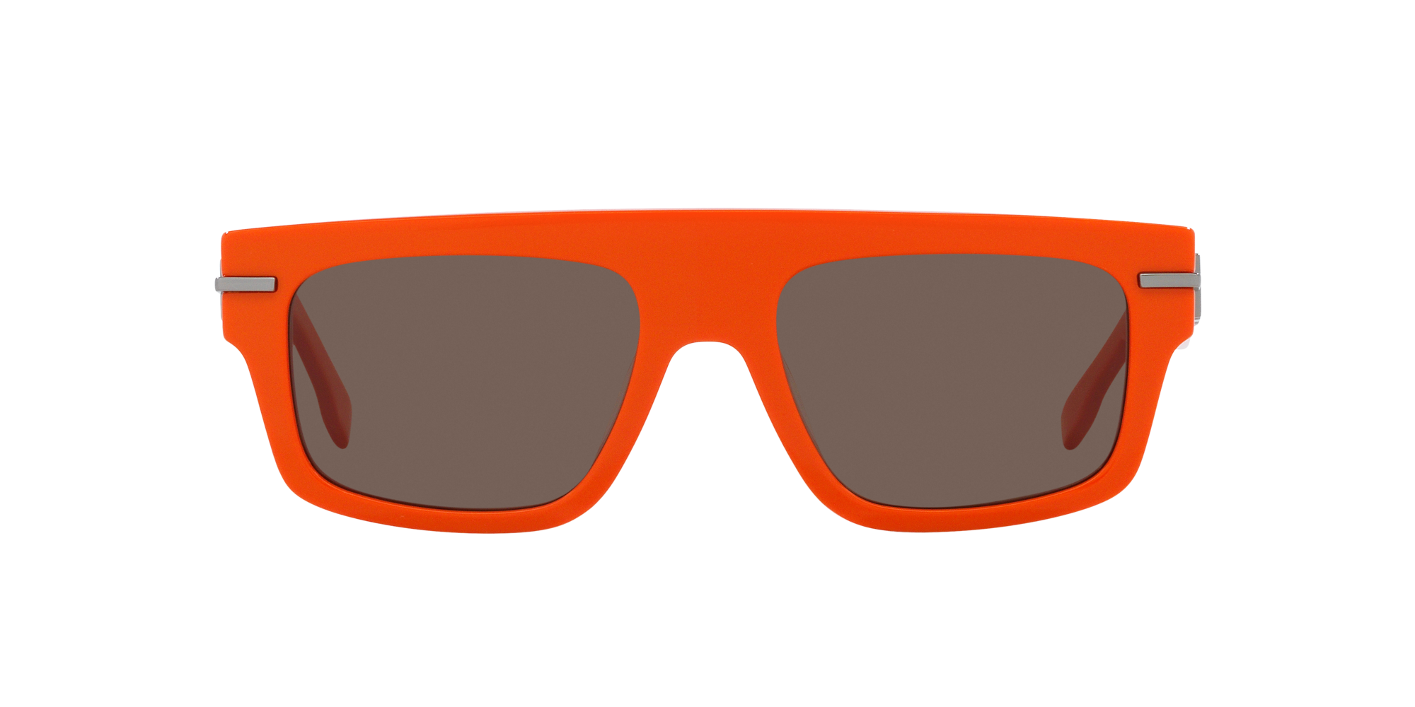 Laya Square Sunglasses in Orange - Sllac