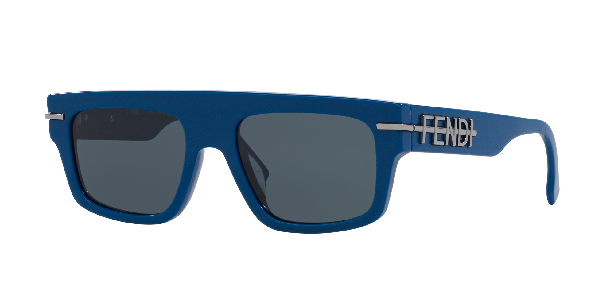 Fendi FE40066U 99 Grey & Gold Shiny Sunglasses | Sunglass Hut United Kingdom