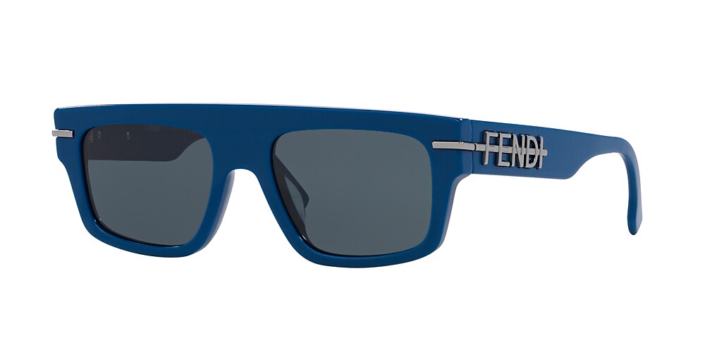 Fendi store sunglasses blue