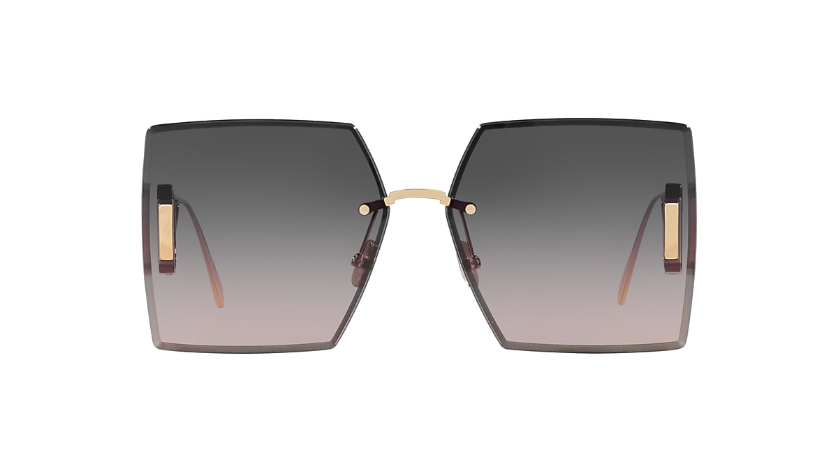 DIOR 30MontaigneS7U XXS (64 - 14) with Grey lenses and Gold