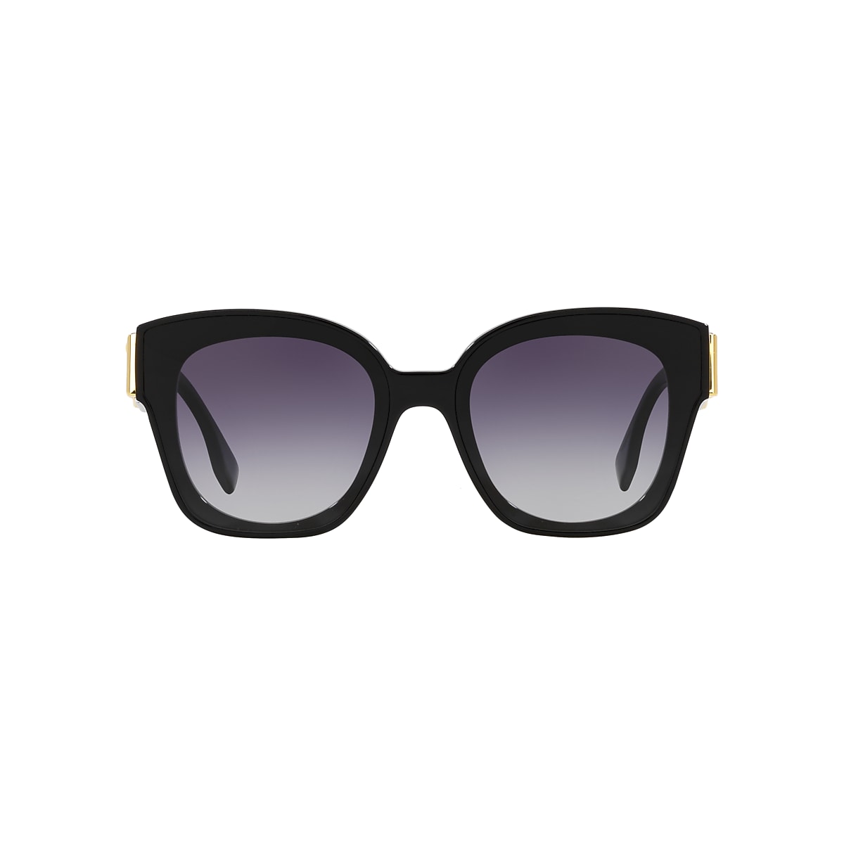 サングラス FENDI FW25 Maison Fendi - FE40165U - 14N (FE40165U 14N) Fendi Fendi Roma Fe40125I S (52 - 21) with Blue lenses and