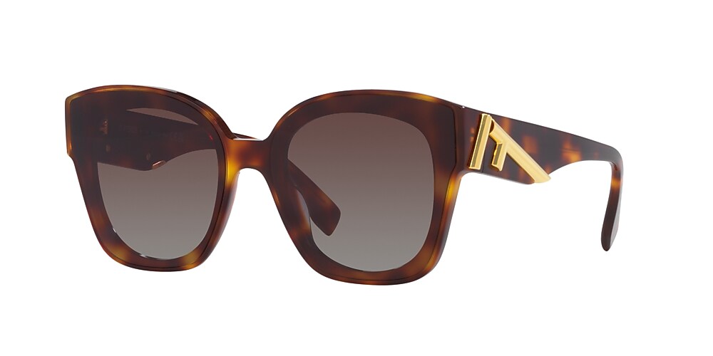 Fendi sunglasses with logo on lens online